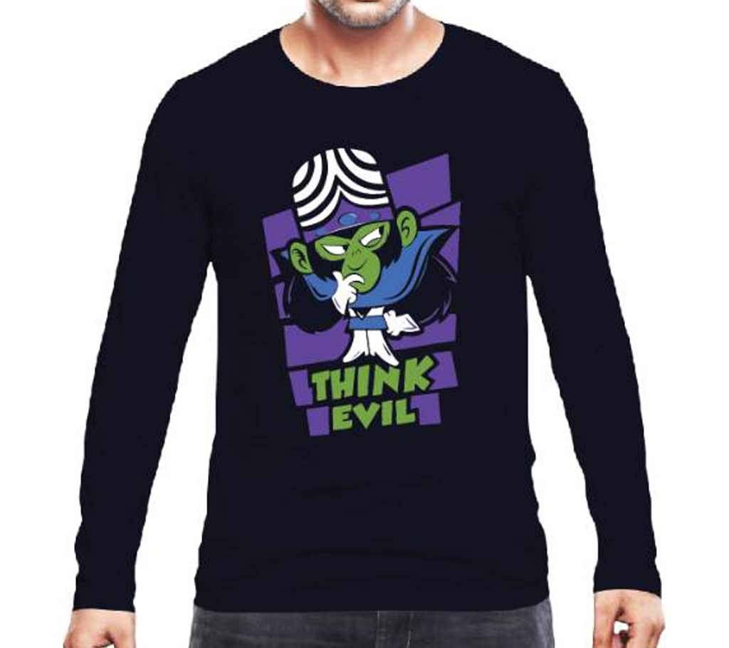 Mojo Jojo Full Sleeve Cotton T-shirt For Men