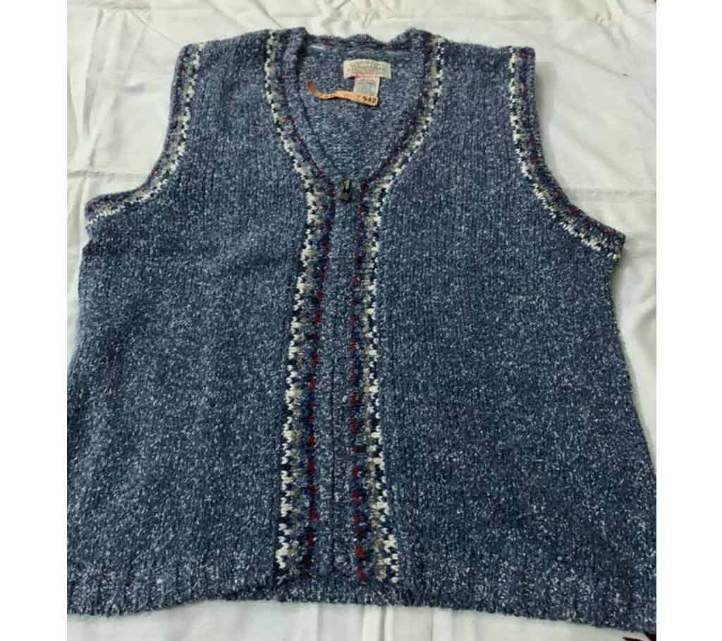 Ladies Sleeveless Sweater 