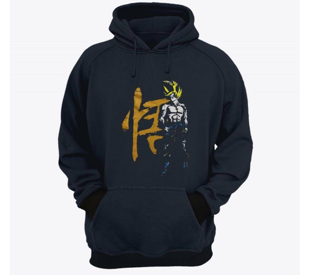 Dragon-Navy Blue -Mens-Hoodie