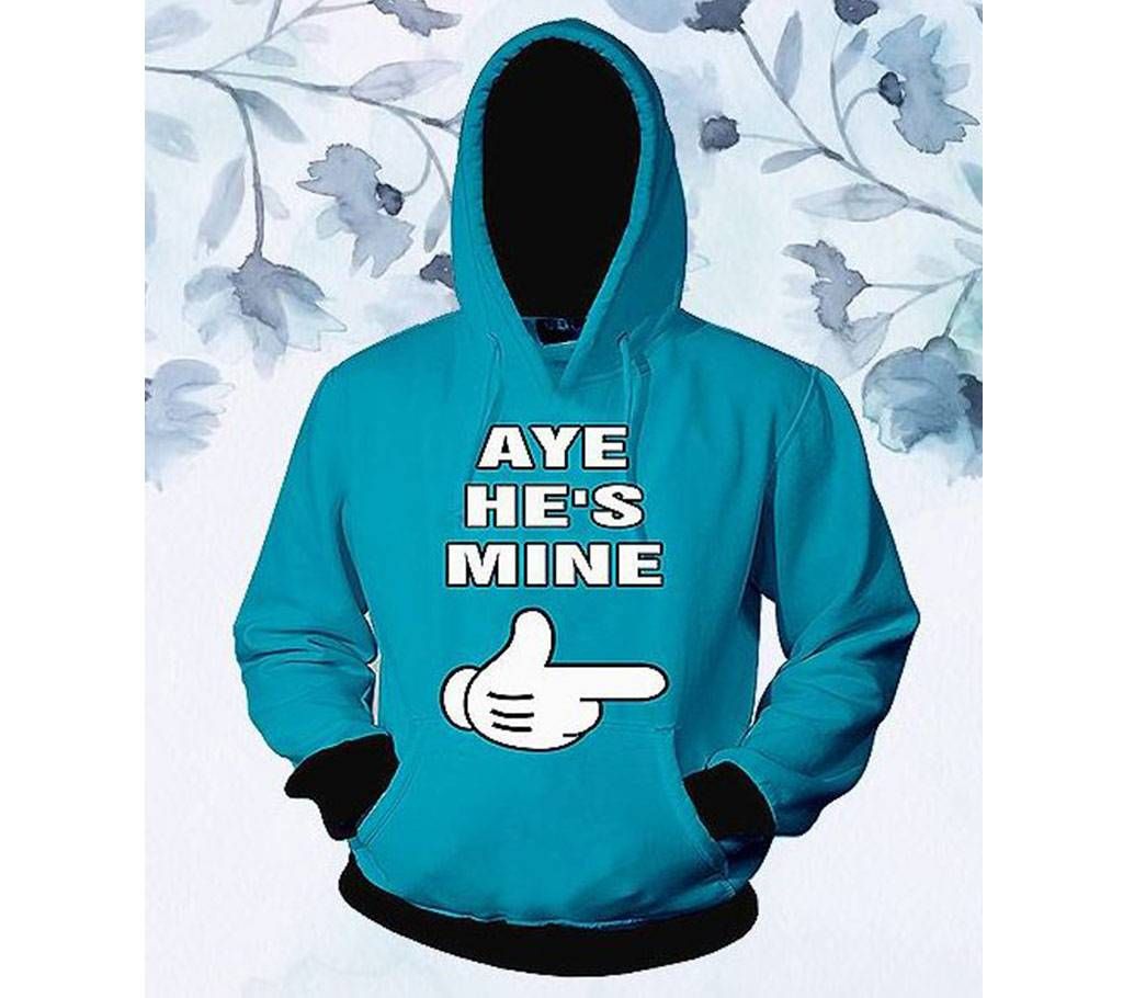 Womens Stylish Hoodie  Paste  Aye Hes Mine  FAS