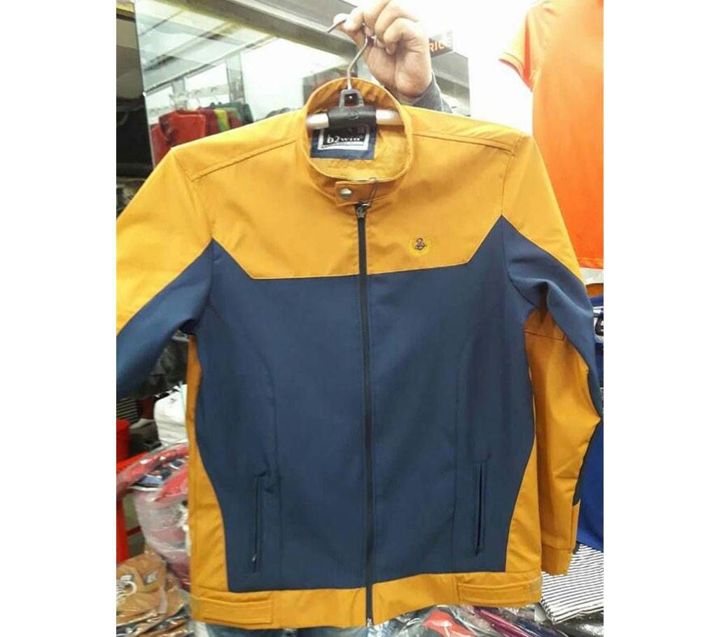 Full Sleeve Gents Jacket - yoyo Yellow fast