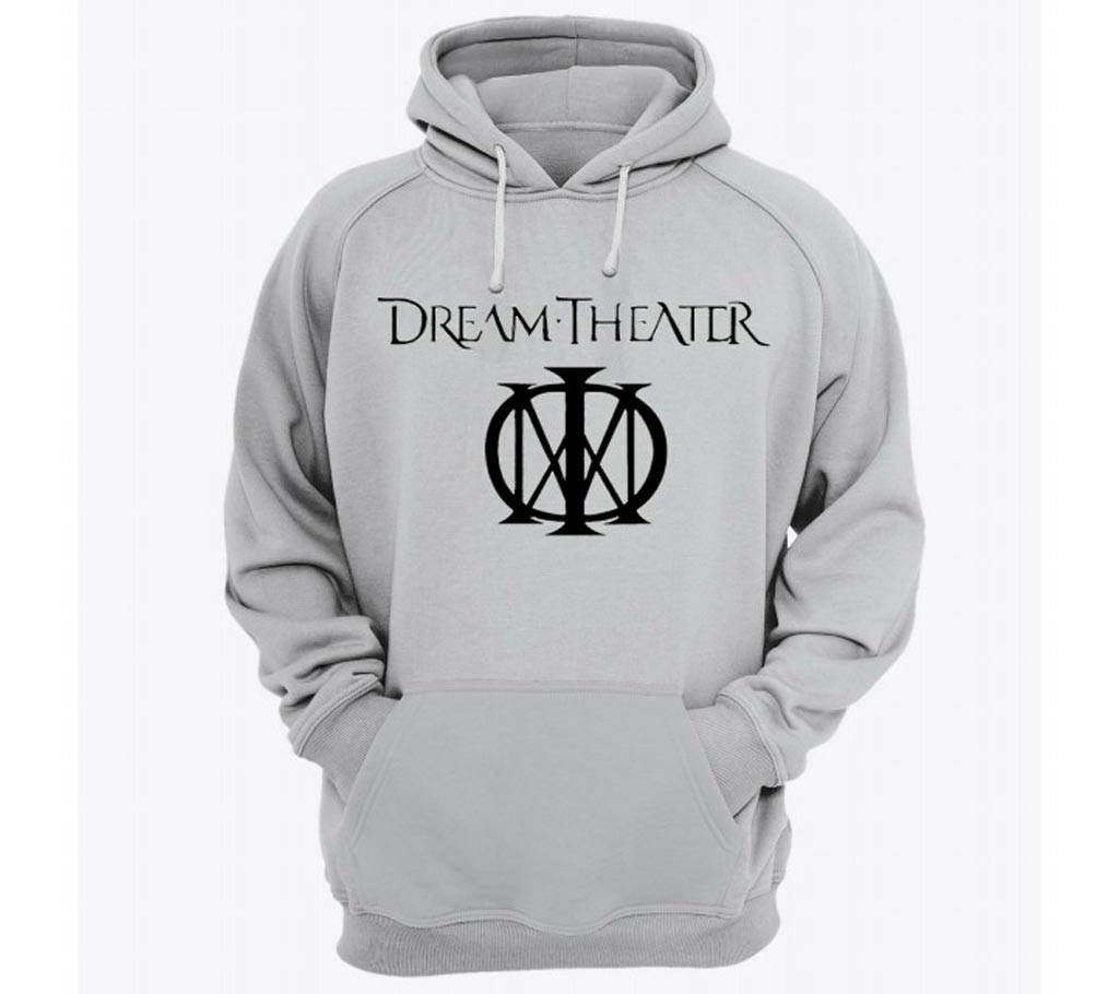 Dream Theater-Grey Melange-Mens-Hoodie