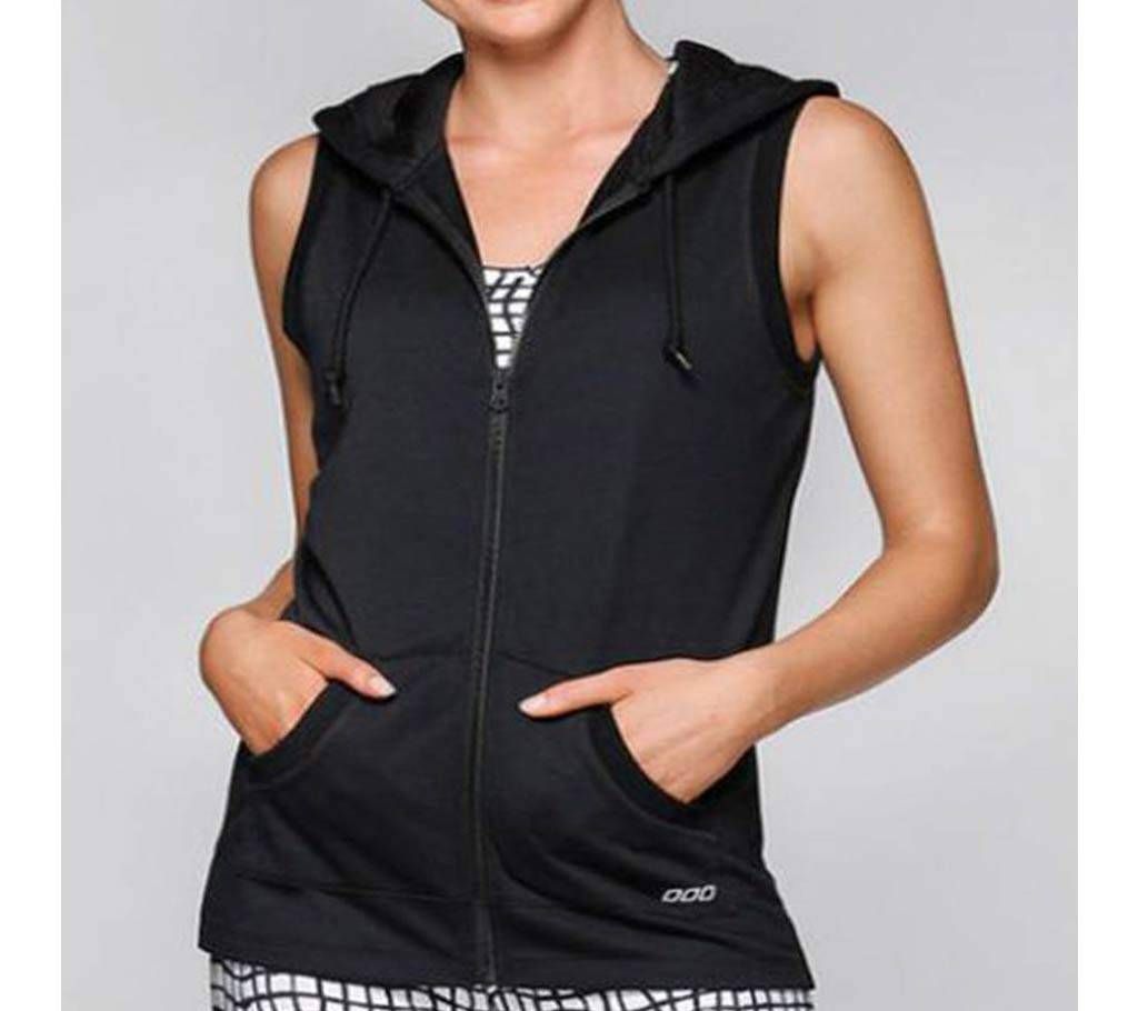 Ladies Sleeveless Cotton Sweater