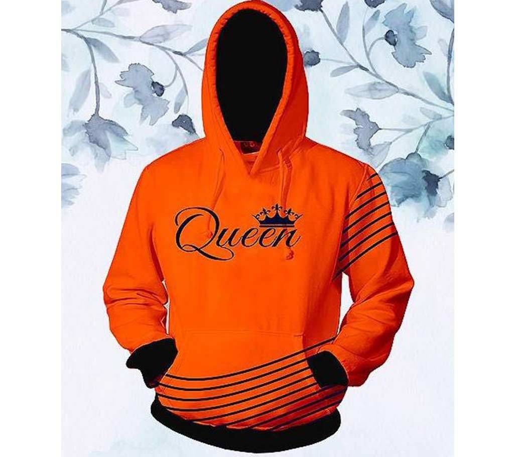 Women's Hoodie - Orange - Queen - FAS