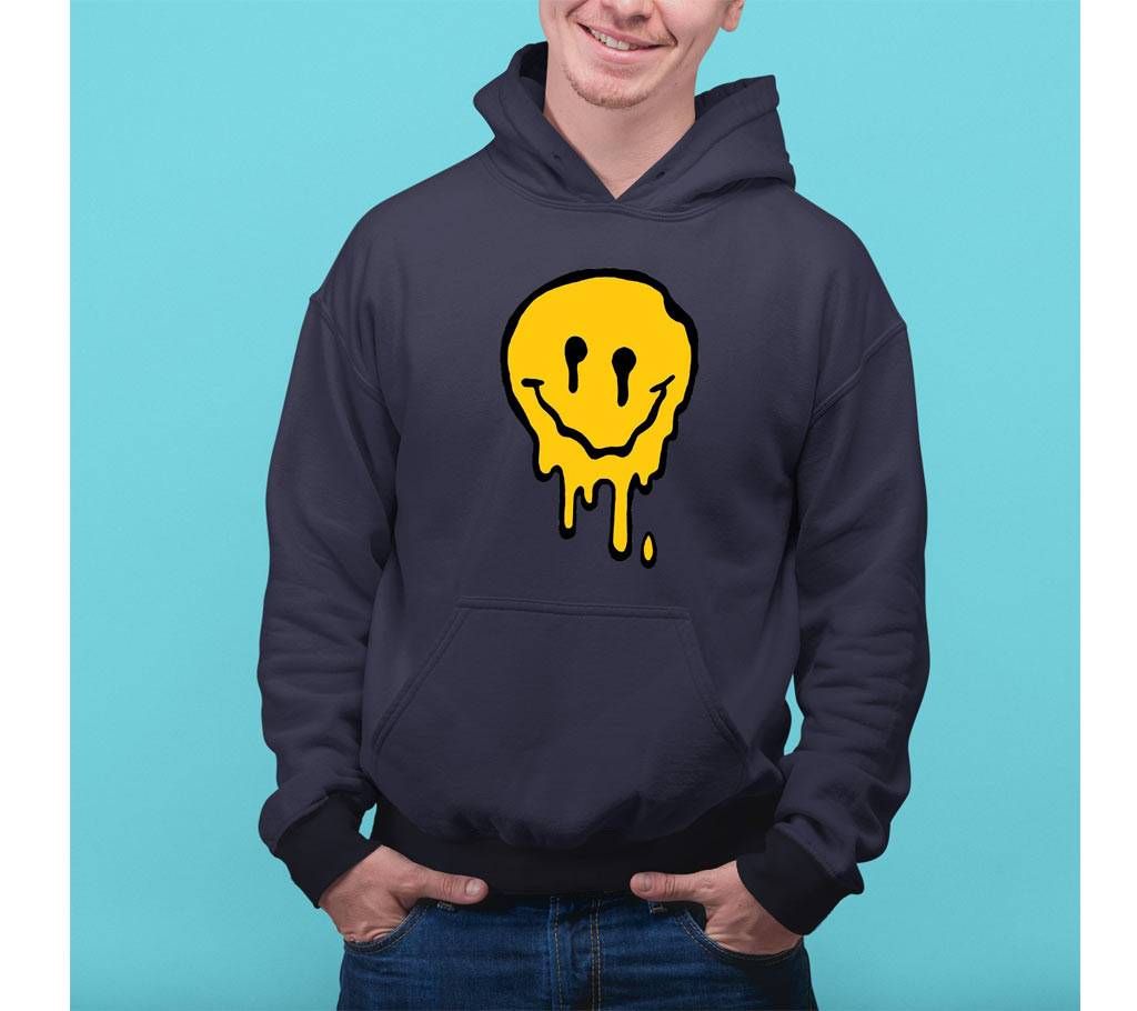 Fake Smile Hoodie - Blue