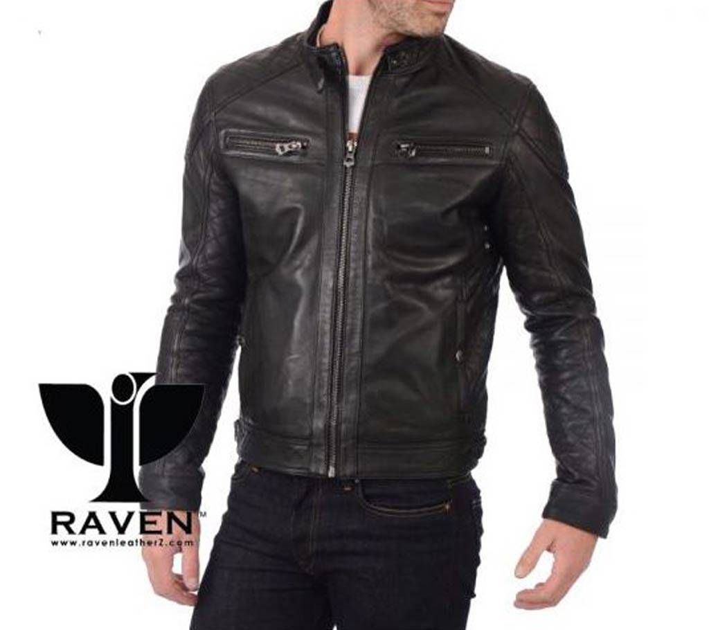 RAVEN QUILTED MOTOR CYCLE RIDER JACKET