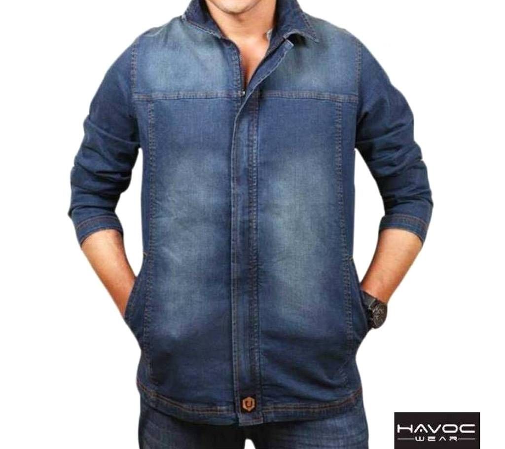 Full Sleeve Denim Jacket stretch