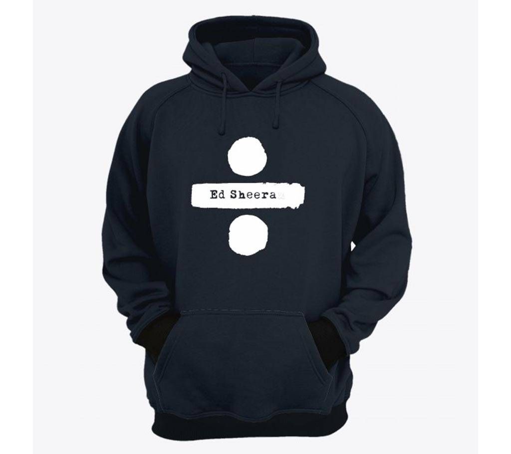 Ed Sheran-Navy Blue-Mens-Hoodie