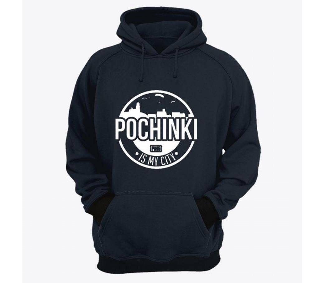 Pochinki-Navy Blue-Mens-Hoodie