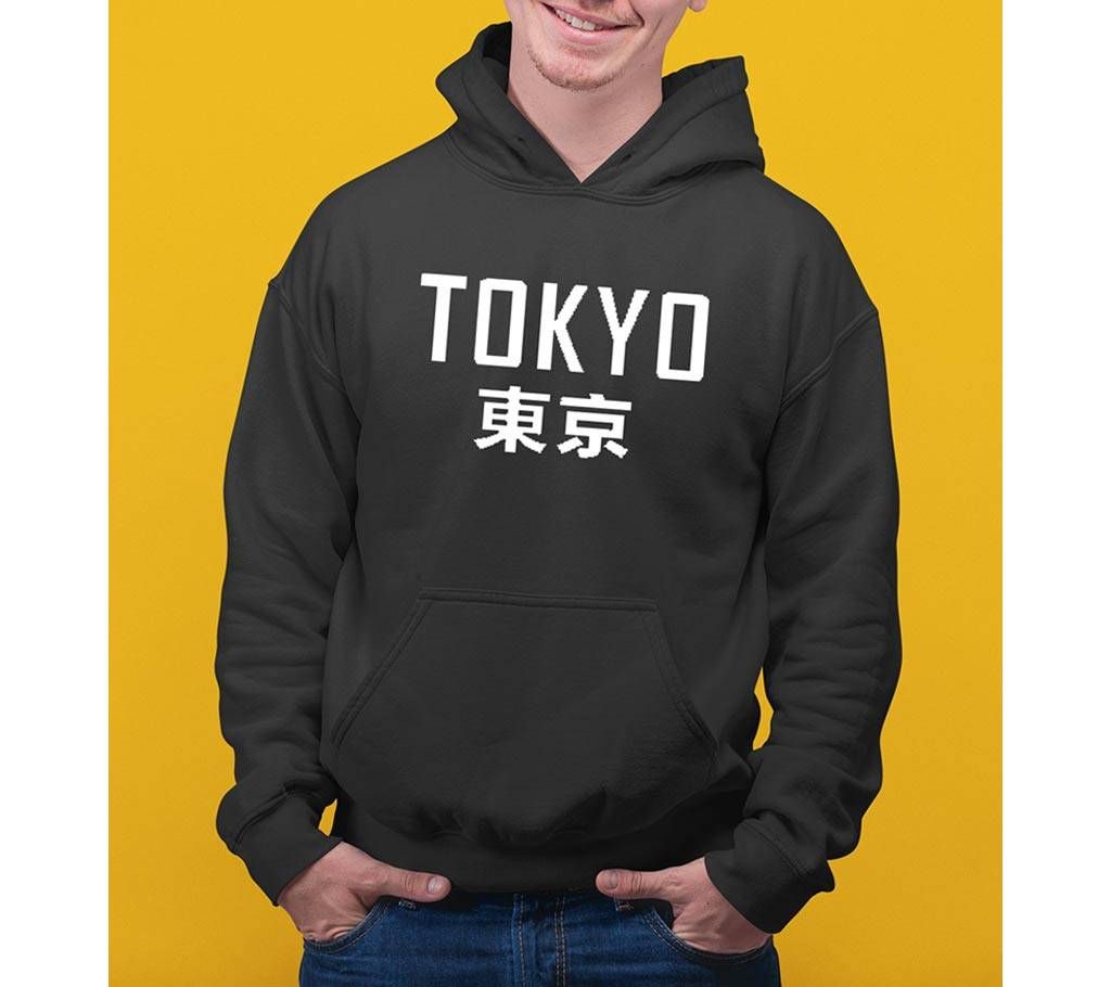 Tokyo Mens Hoodie - Black