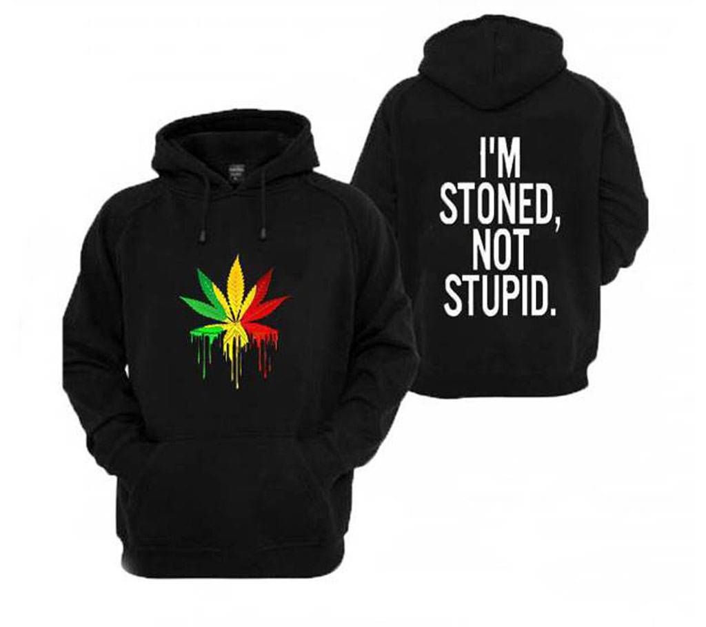 I'm Stoned, Not Stupid Gents Full Sleeve Hoodie