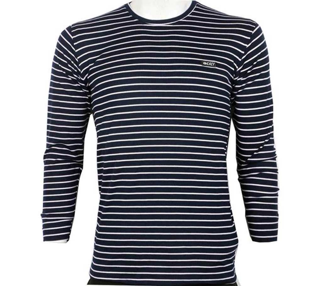 Mens Stripped Full Sleeve T-Shirt