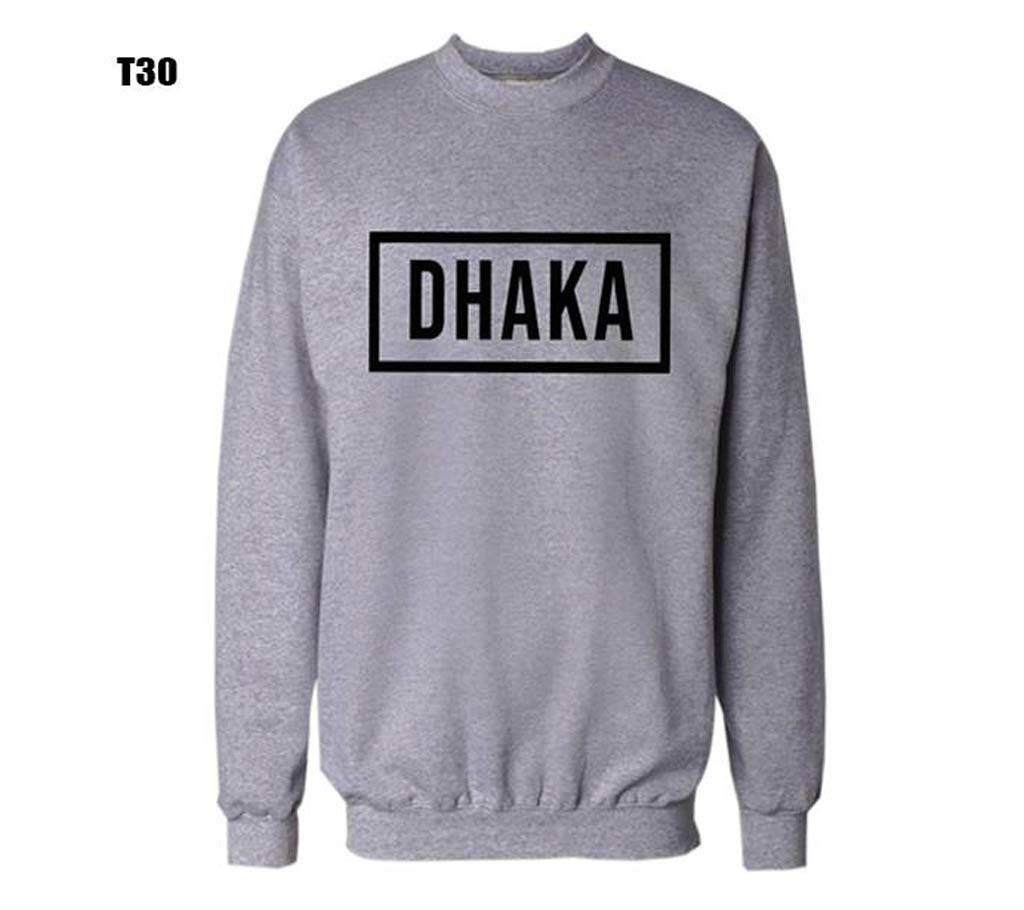 Dhaka printed gents sweater 