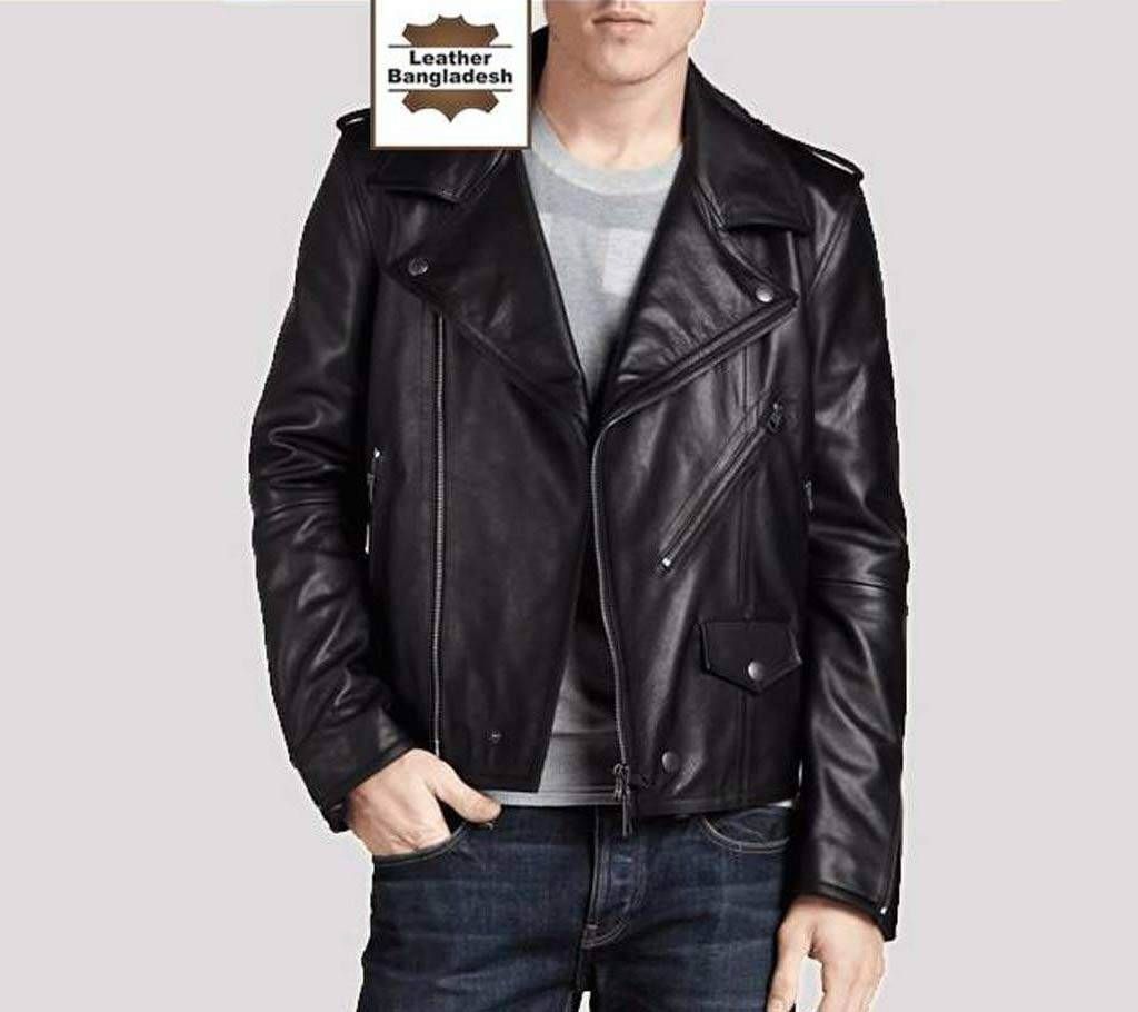 YOUNG BIKER LEATHER JACKET