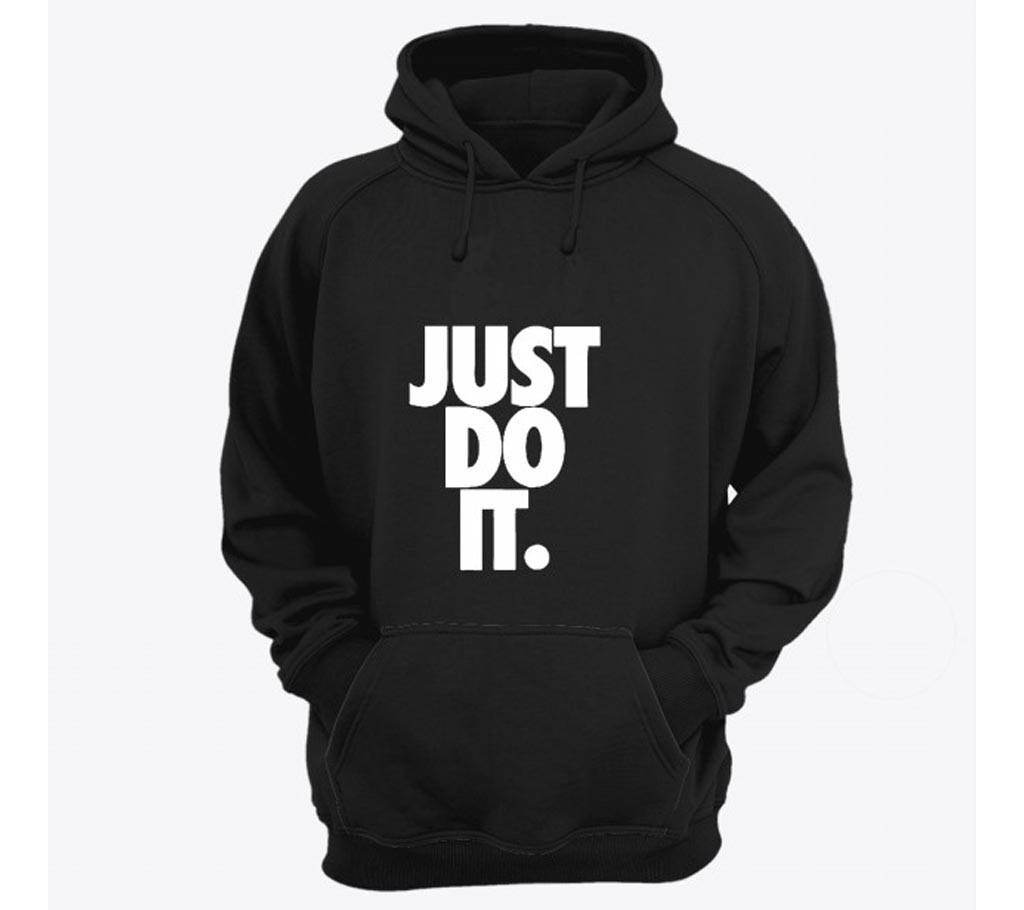 Just-Do-It-Black-Mens-Hoodie