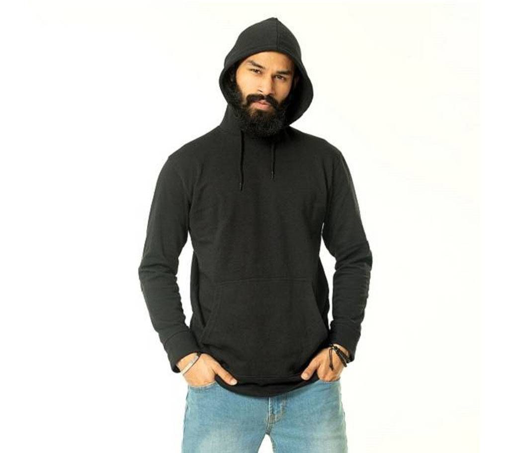 PMenz Cotton Hudy-Black
