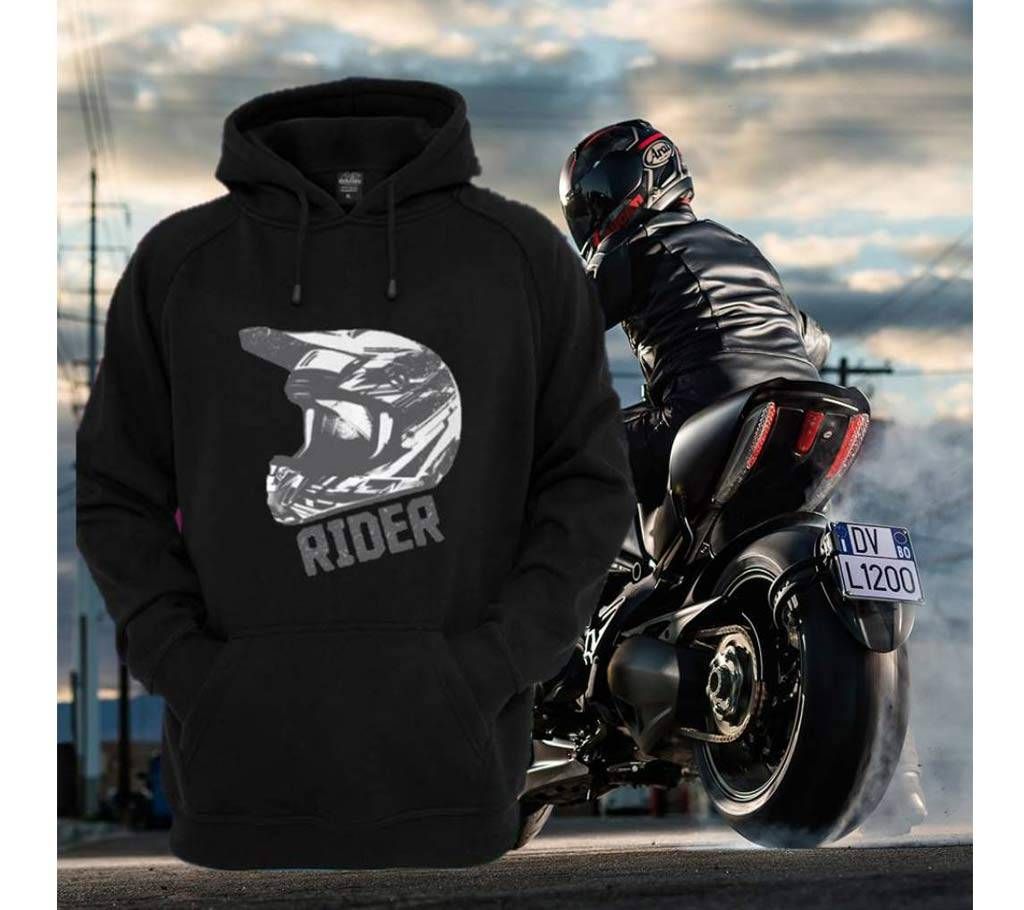 Rider Full Sleeve Gents Hoodie
