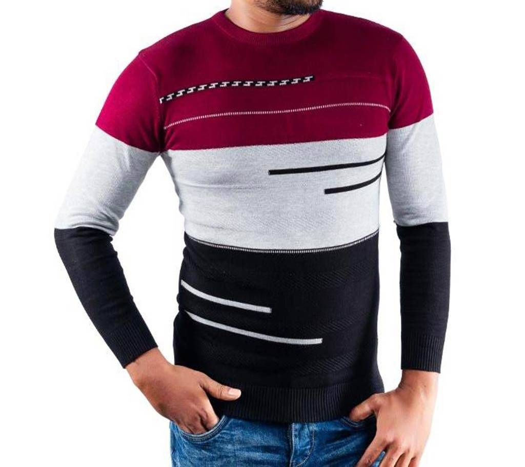 Gents cotton sweater 