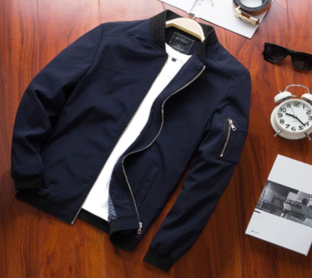 Mens Stylish Winter Jacket - 002 - Deep Blue