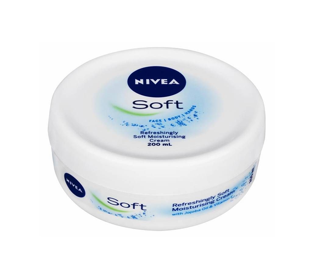 Nivea Soft Moisturizing Cream- 200ml (India)