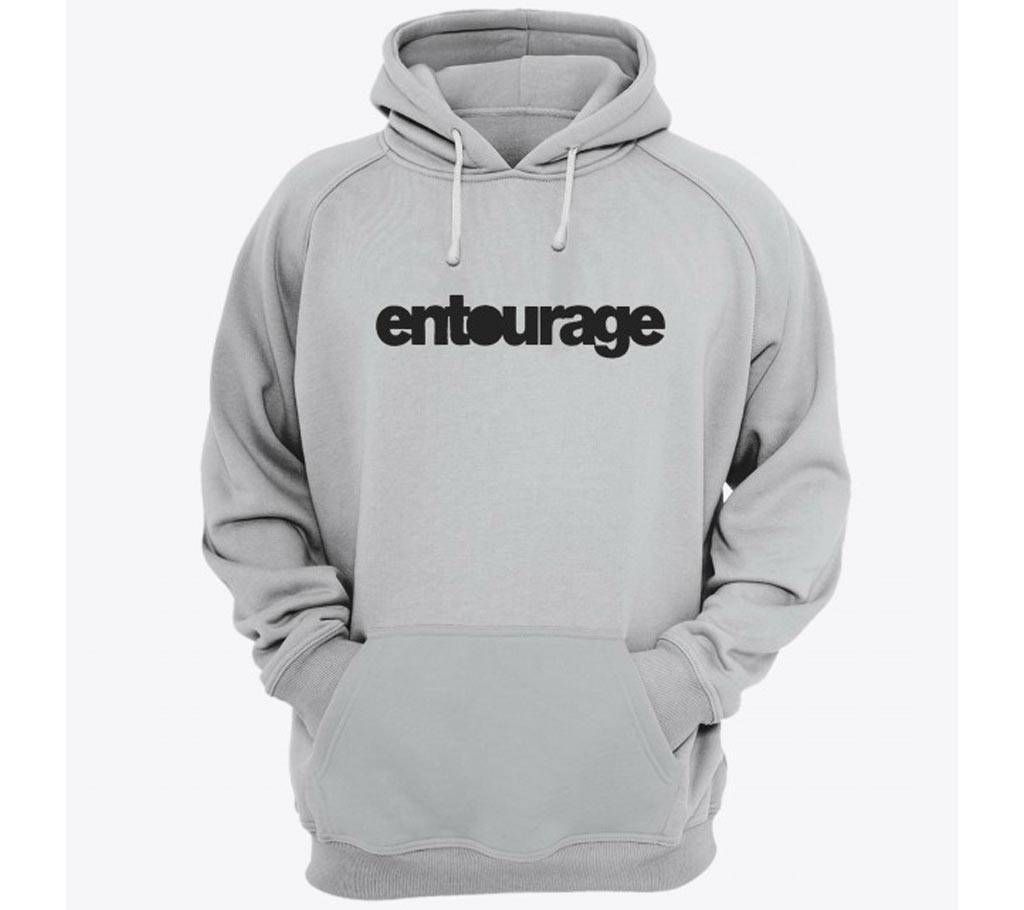 Entourage-Grey Melange-Mens-Hoodie