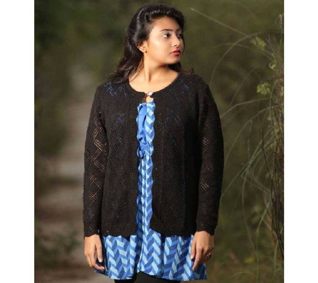 Black Short Cardigan for Girl