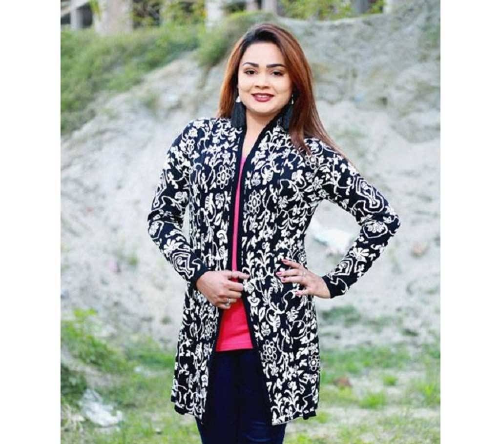 Black Stylist Sweater For Girl