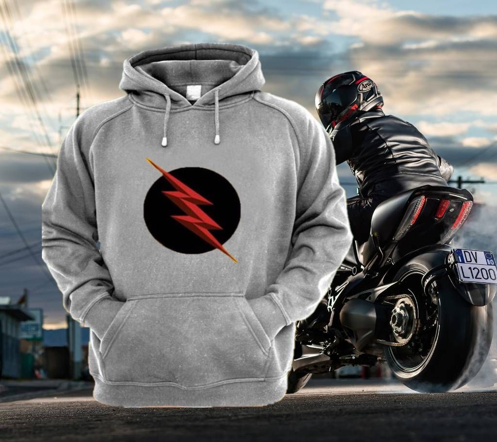 Flash Full Sleeve Gents Hoodie