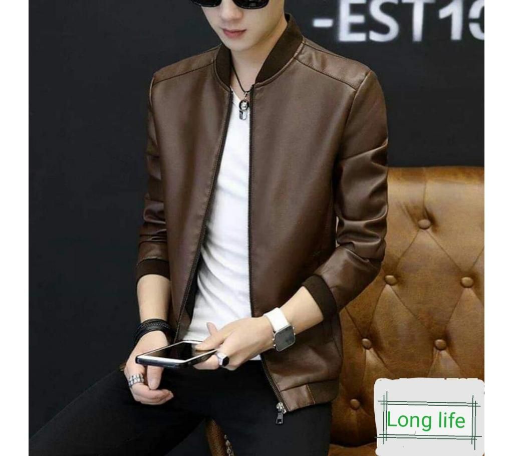 Menz Full Sleeve Leather Jacket 