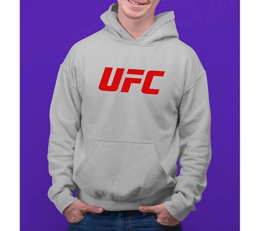 ufc Mens Hoodie - Grey
