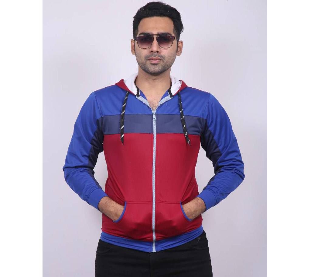 Menz full sleeve Hoddie-Red
