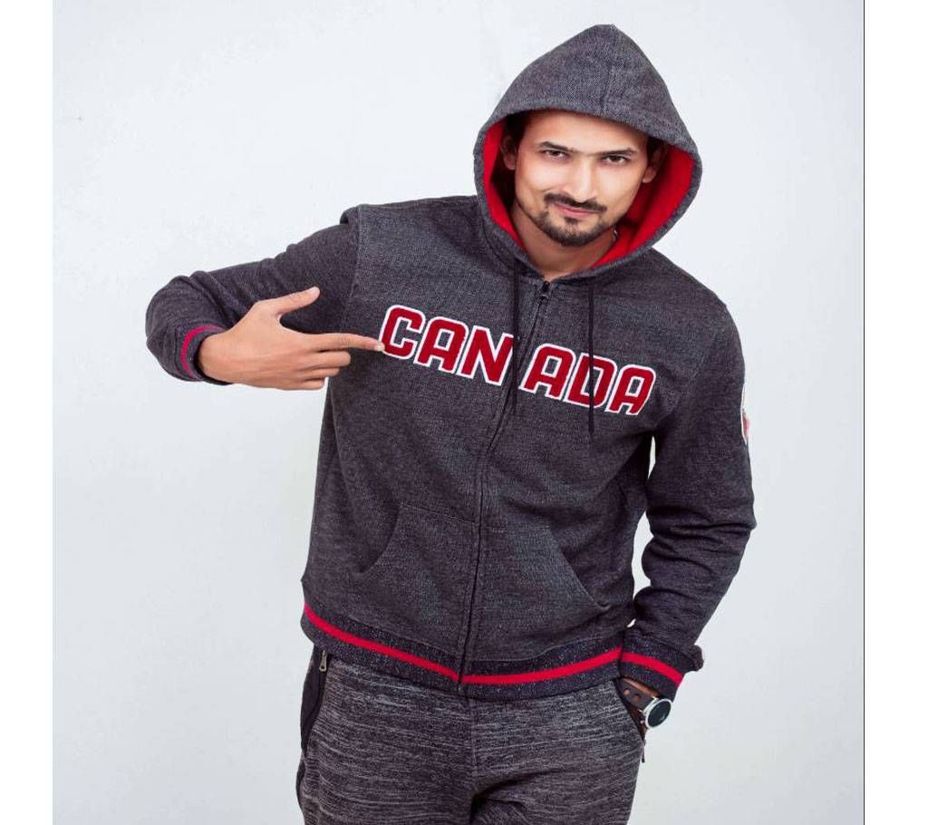 CANADA Gents Full Sleeve Cotton Hoodie