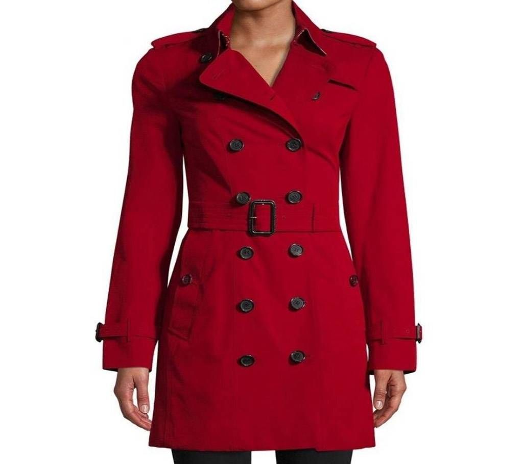 Ladies Full Sleeve Long Winter Over Coat