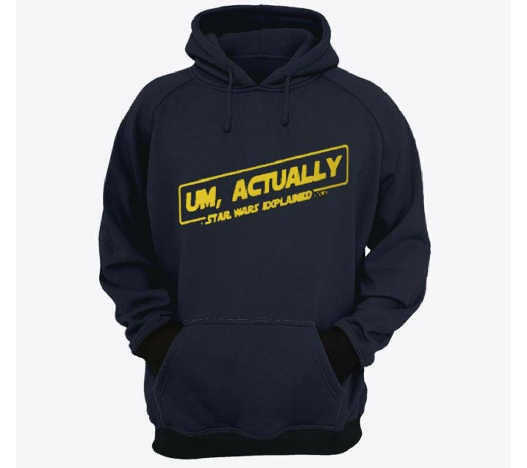 Explained-Navy Blue-Mens-Hoodie