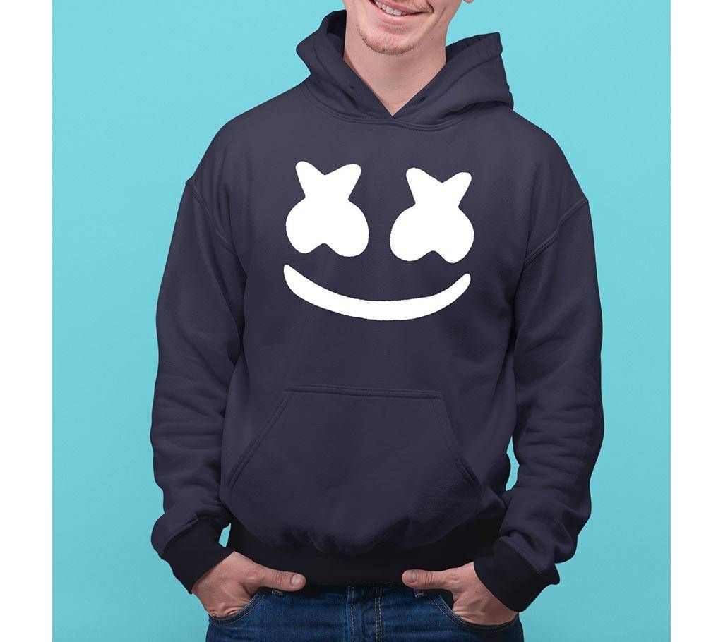 Marsmellow Mens Hoodie - Blue