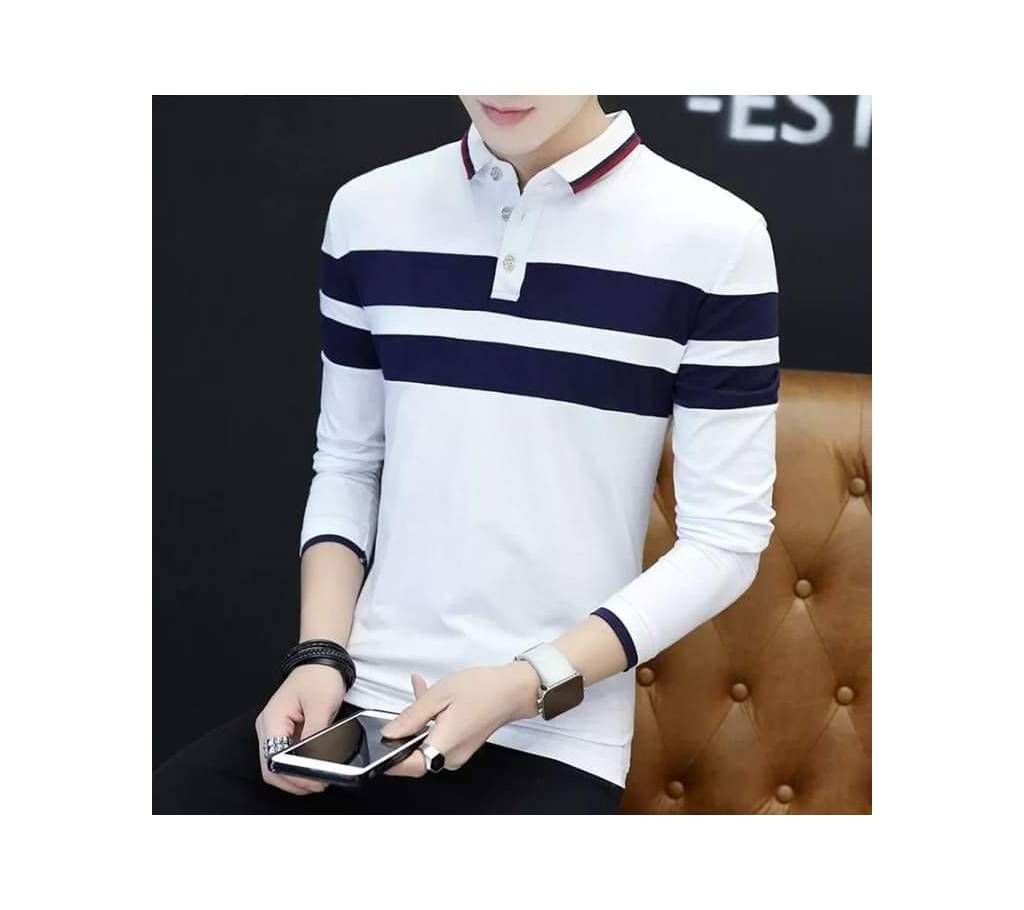 Menz Full Sleeve Polo Shirt 
