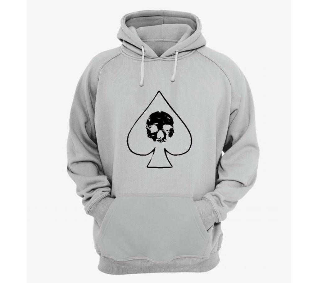 Tekka-Grey Melange-Mens-Hoodie