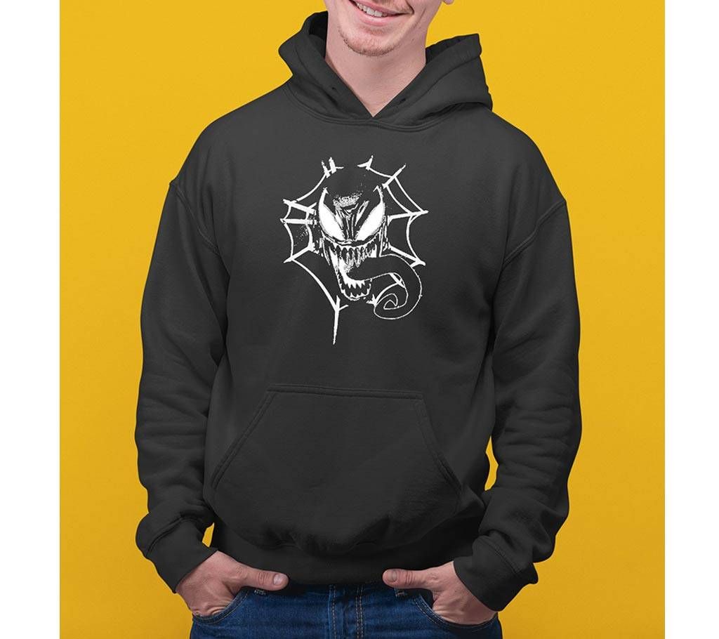 venom Mens Hoodie - Black