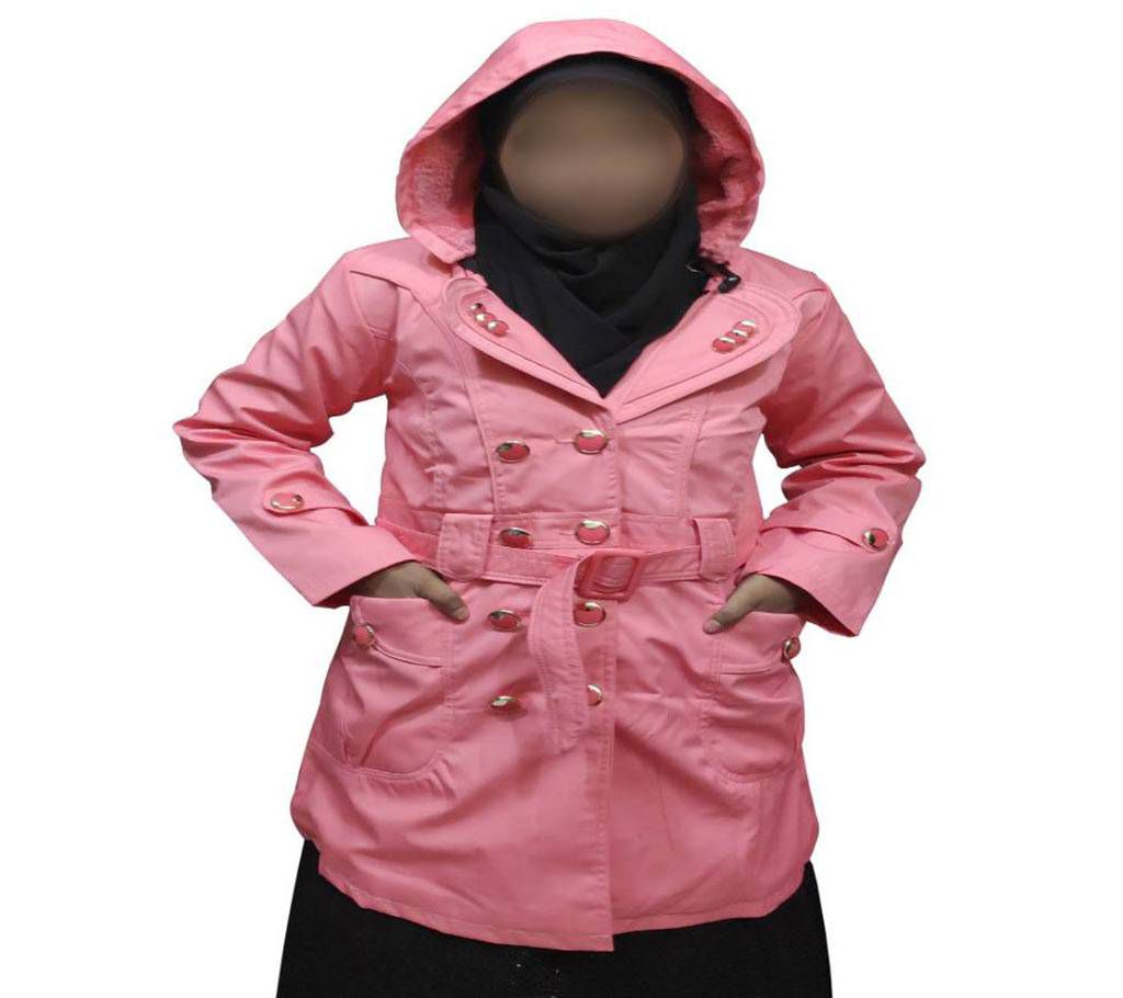 Womens Winter Long Down Cotton Ladies Parka Hooded Coat Quilted pink Jacket Outwear