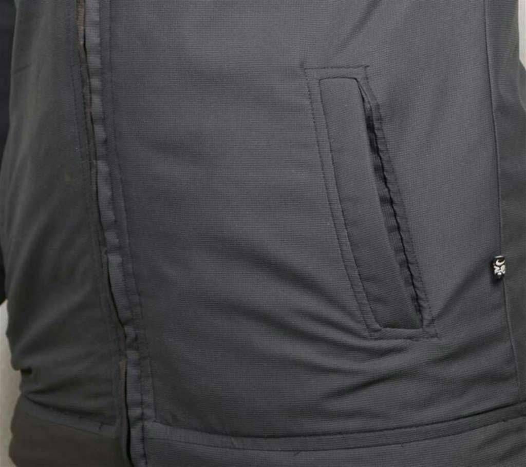 synthetic biker jacket for men 