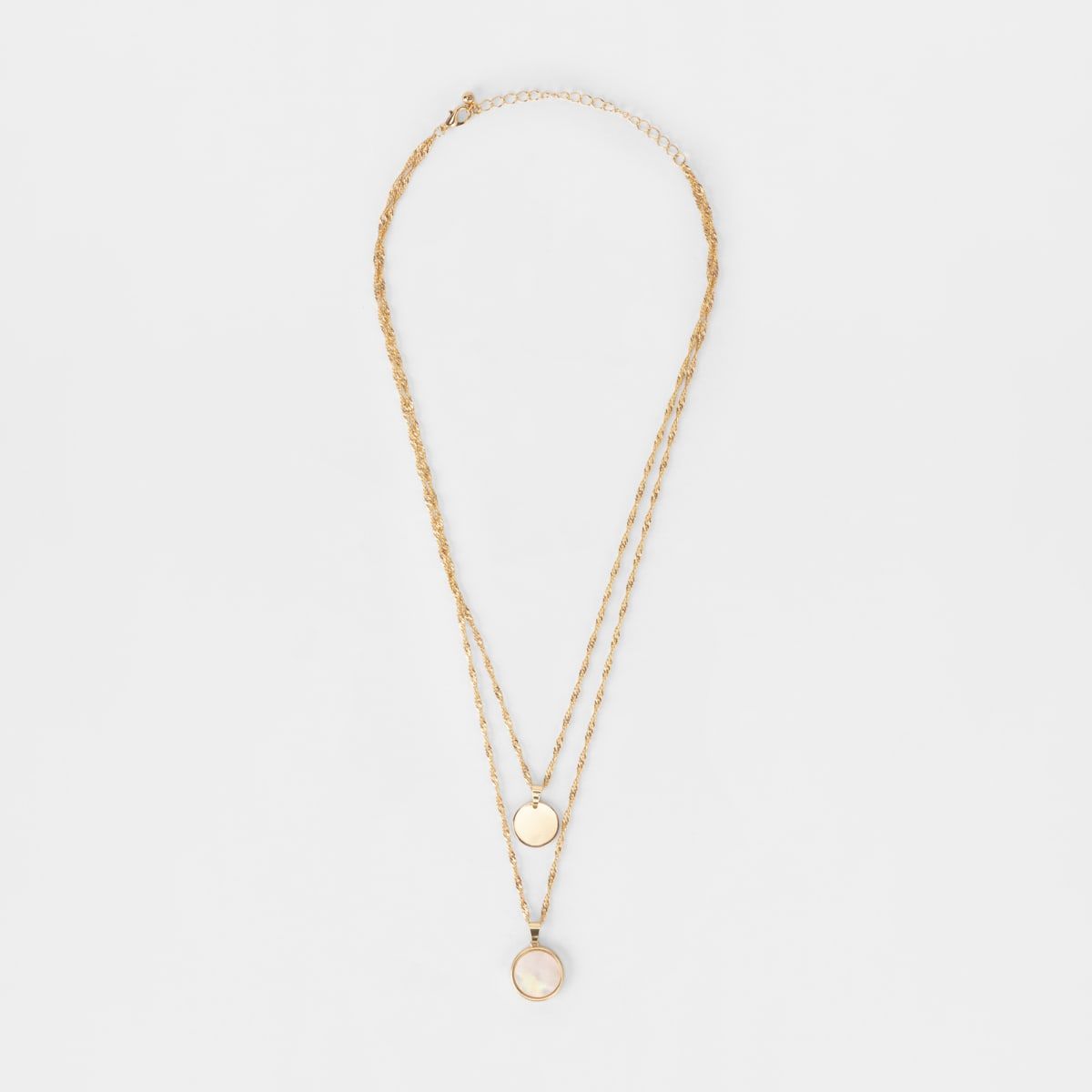Multi Layered Resin Drop Necklace