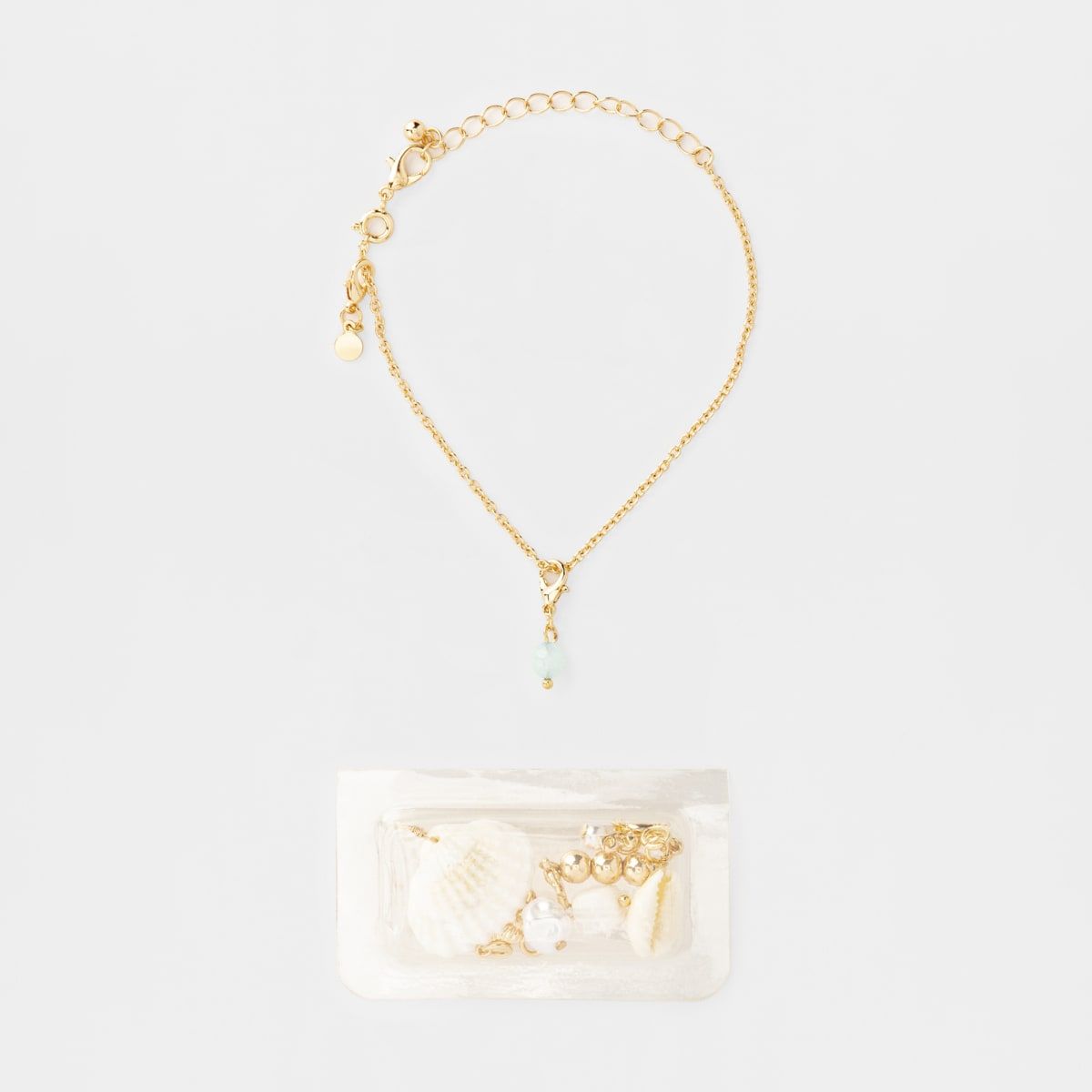 Beach DIY Bracelet - Gold Look