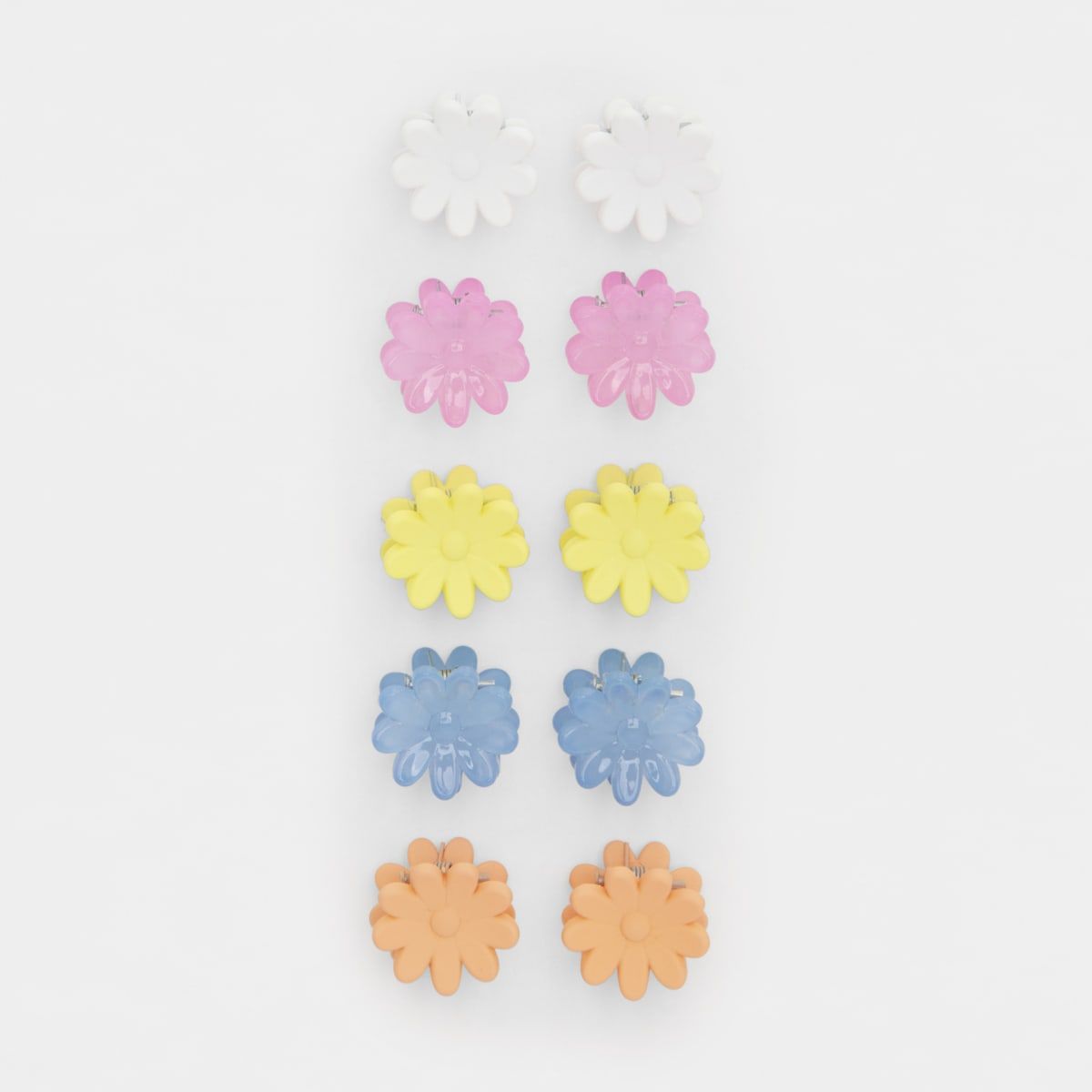 10 Pack Mini Clips - Daisy