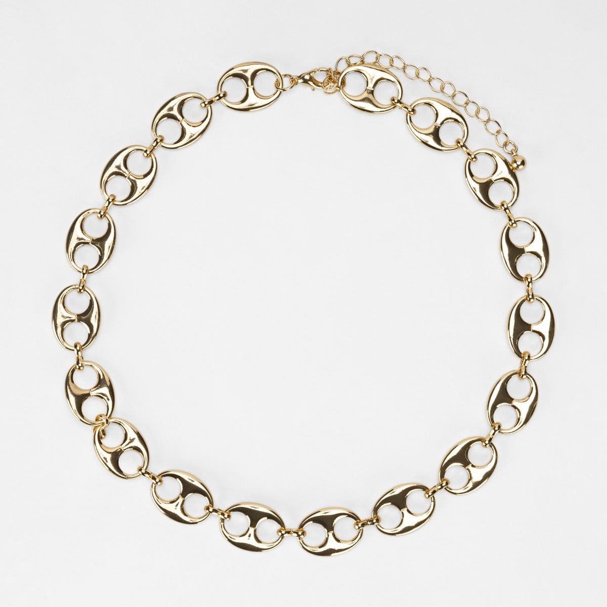 Chunky Chain Necklace - Gold Look