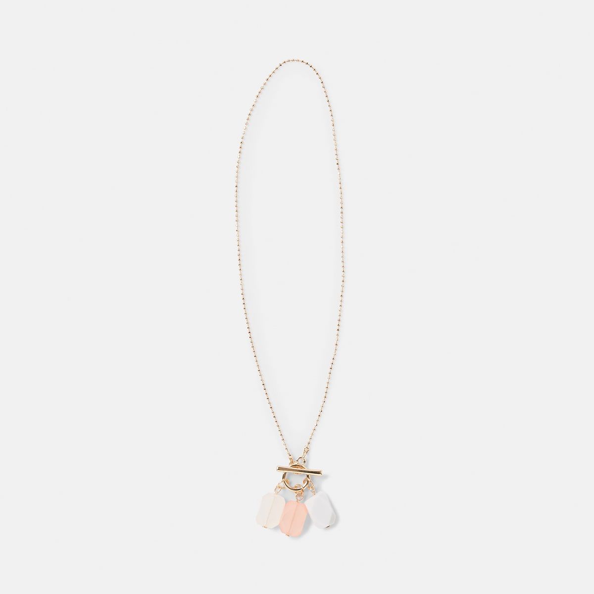 Beads Fob Pendant Necklace