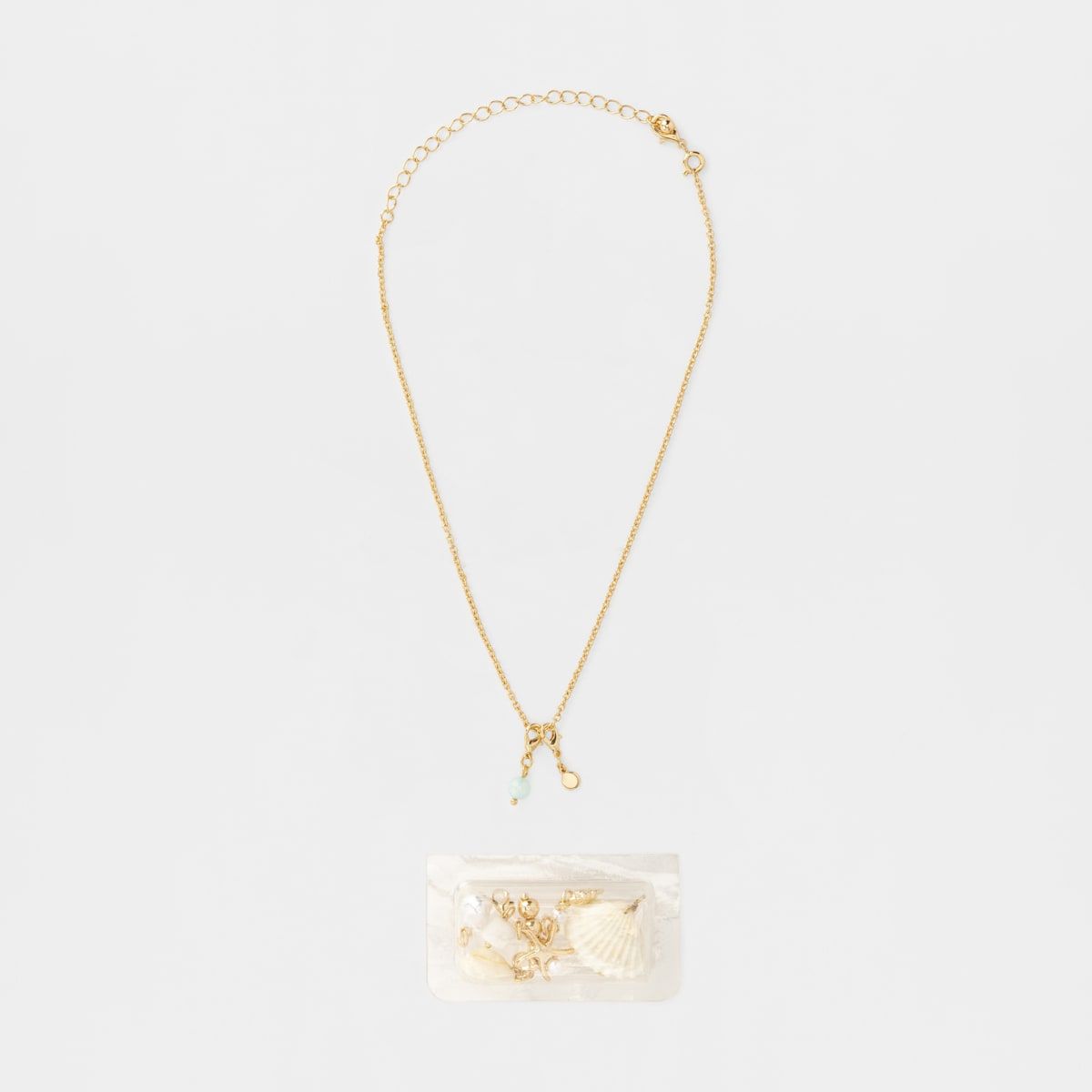 Beach DIY Necklace - Gold Look