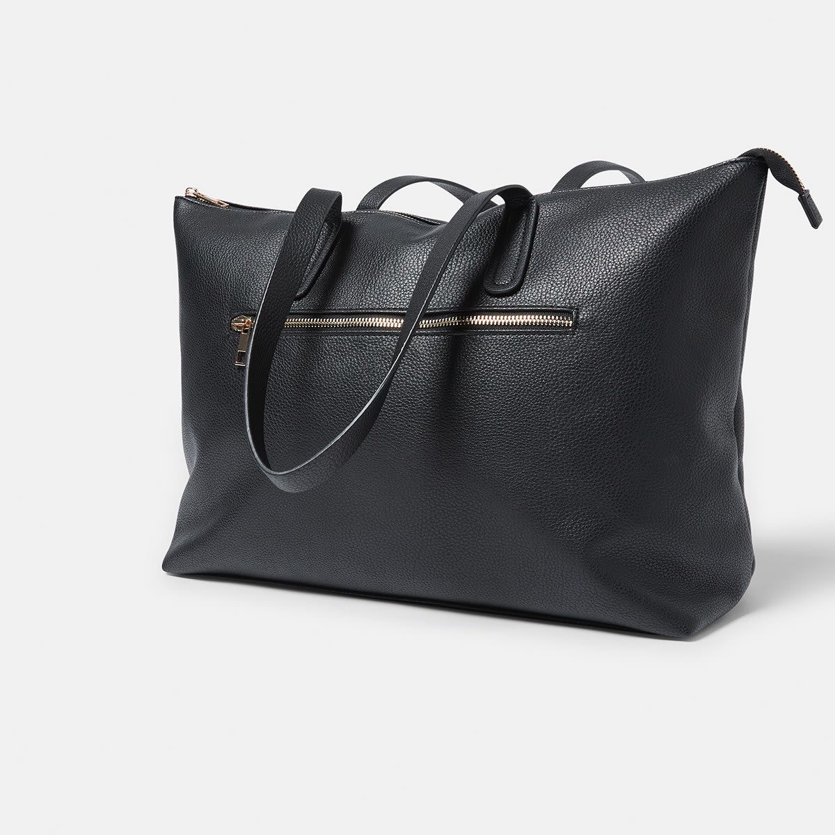 Zip Front Tote Bag