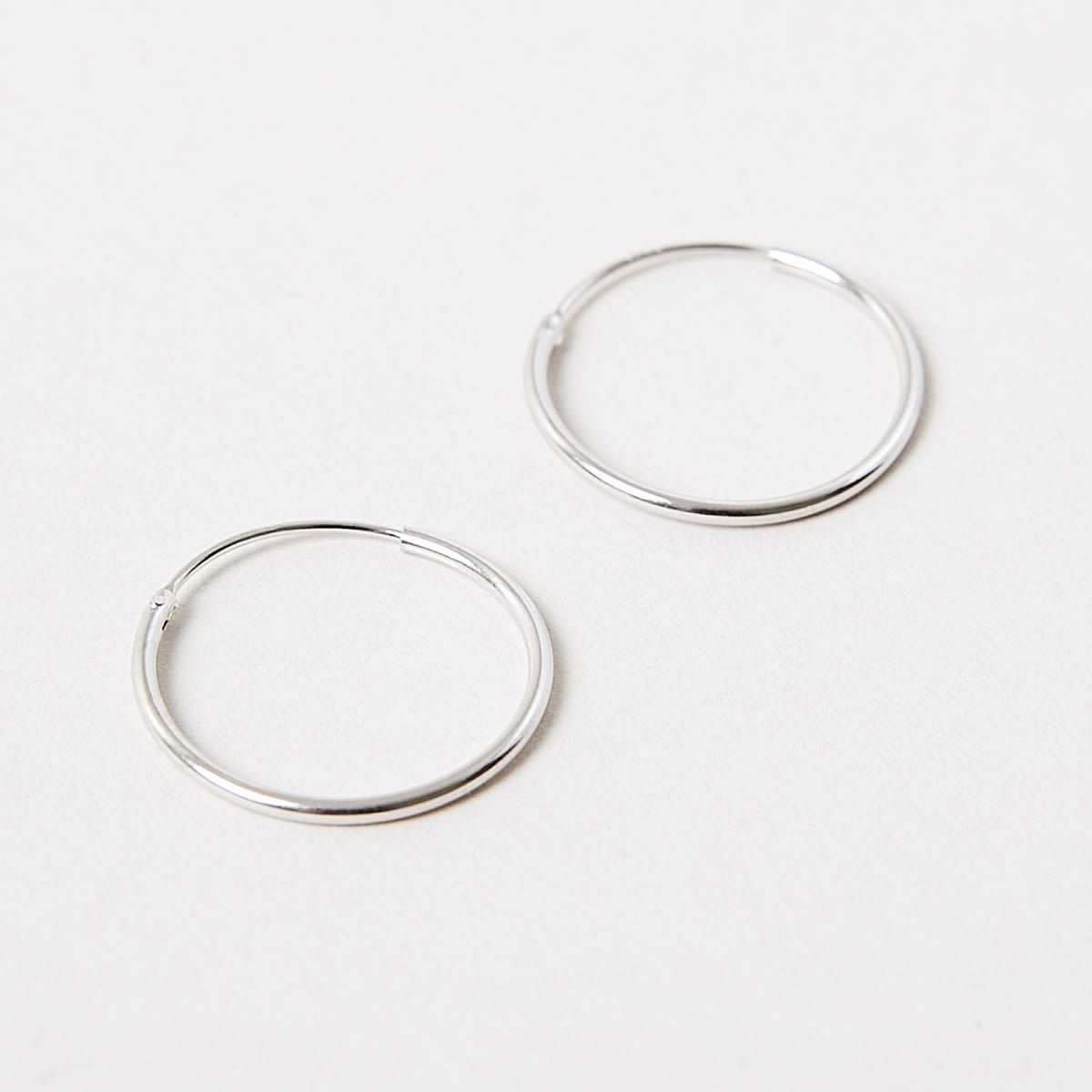 Sterling Silver Hoop Earrings