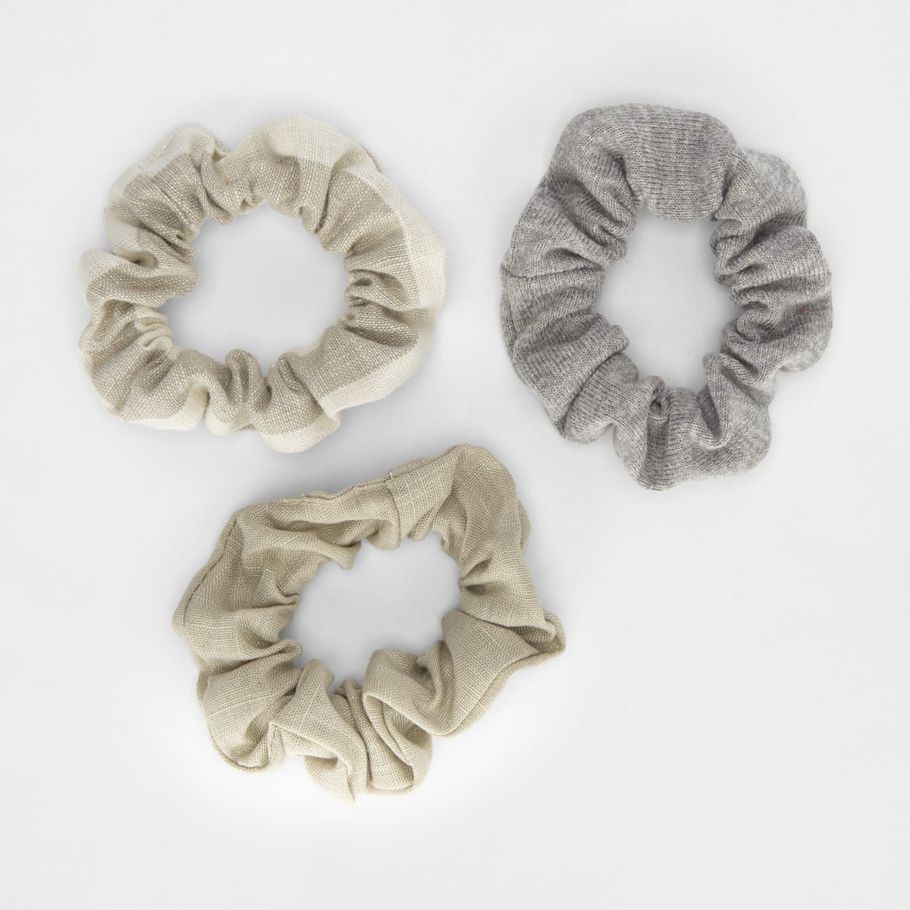 3 Pack Cosy Hair Scrunchies