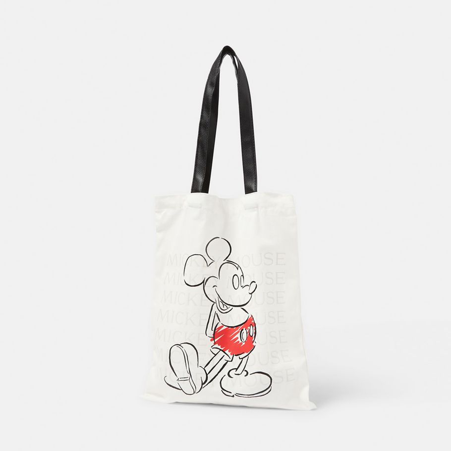 Mickey Mouse License Shopper Tote Bag